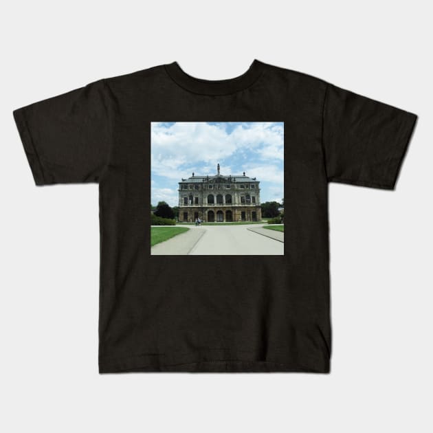 Dresden Germany sightseeing trip photography from city scape Europe trip Kids T-Shirt by BoogieCreates